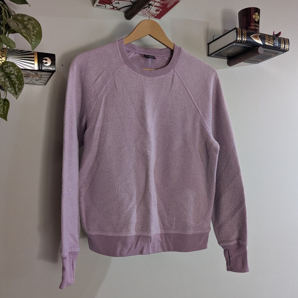 Avia | Purple Fleece Pullover Sweatshirt | Women's S